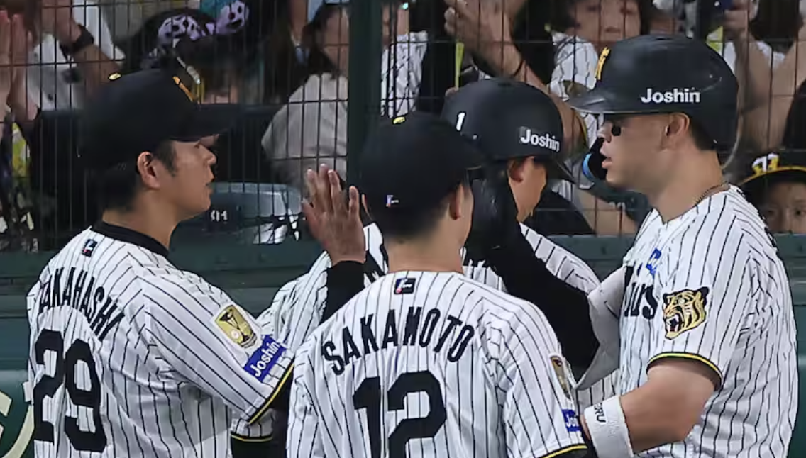 阪神タイガース、マジック3wwwテル38号に大山19号、投げては髙橋遥人16勝目www