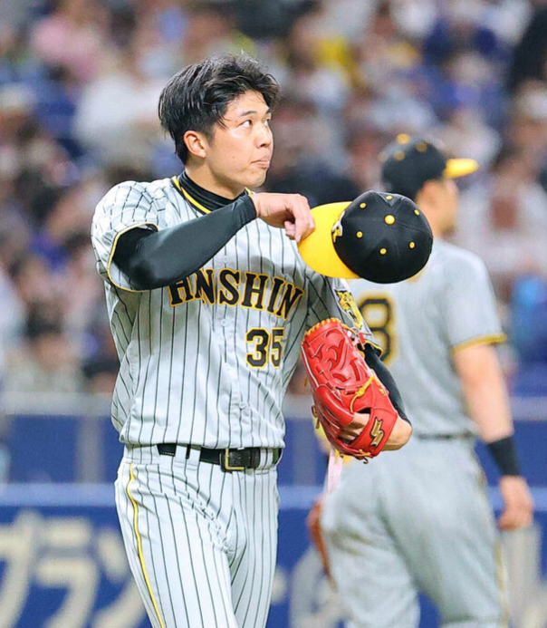 【阪神】才木浩人、５回に逆転許し、今季最短５回で降板　５回７安打２失点