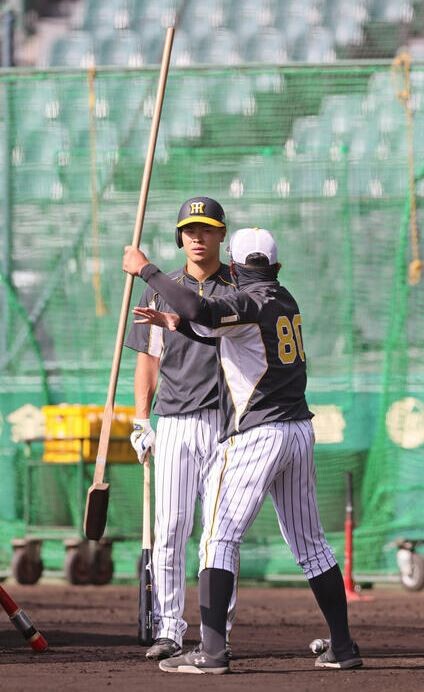 【阪神】ＣＳへ主力野手が最終調整　佐藤輝明は無安打　練習試合