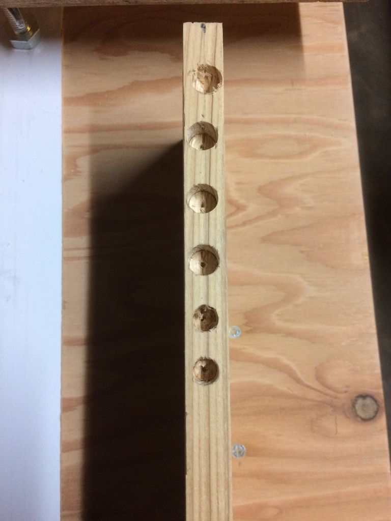 方 開け ダボ 穴