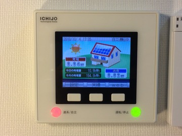 ⑧自立運転開始赤緑ランプ