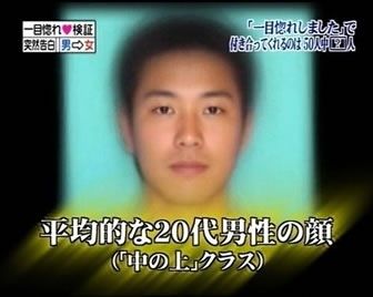 顔面 偏差 値 50 男