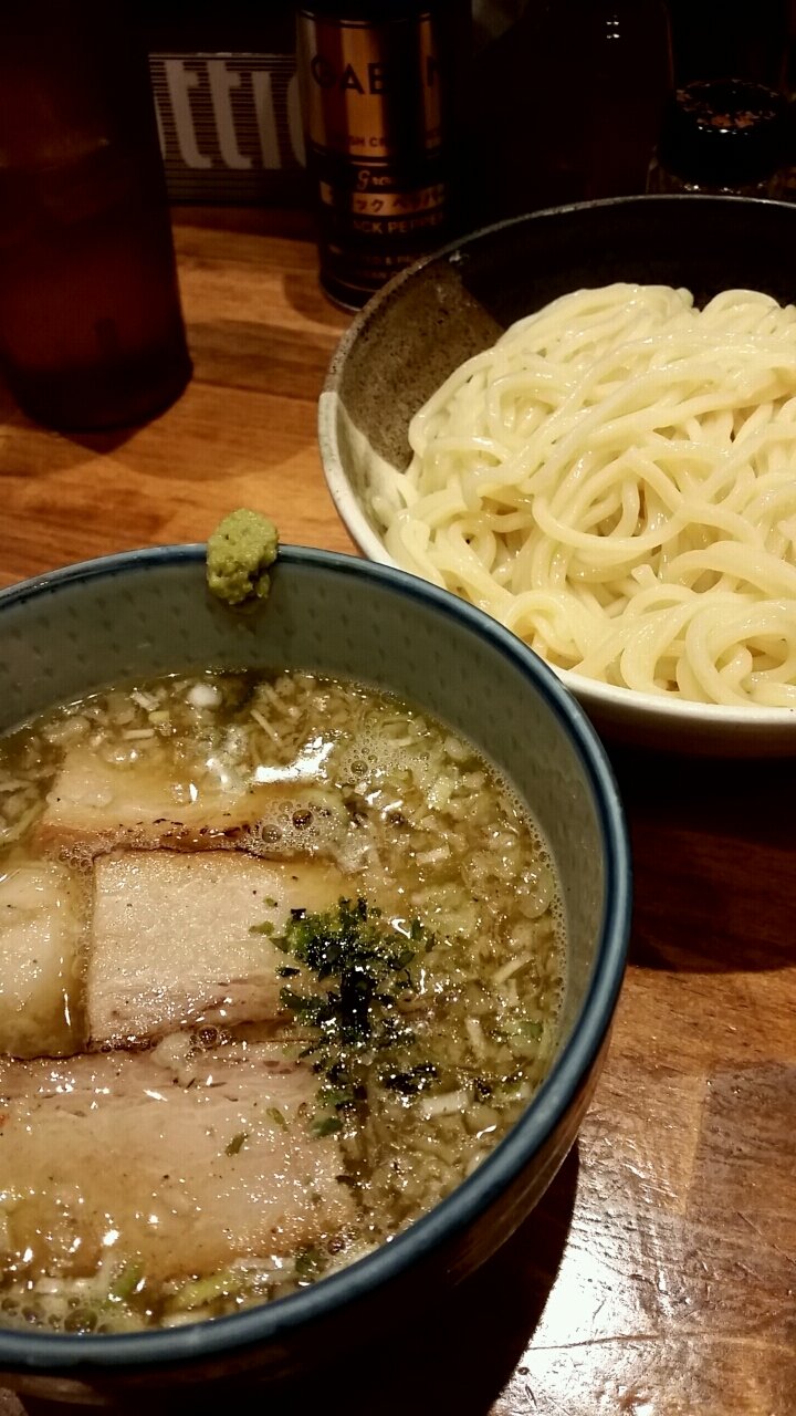 南越谷 新越谷 めいげんそ 塩 魚介つけめん つけ麺屋さんと猫舌さぼてん