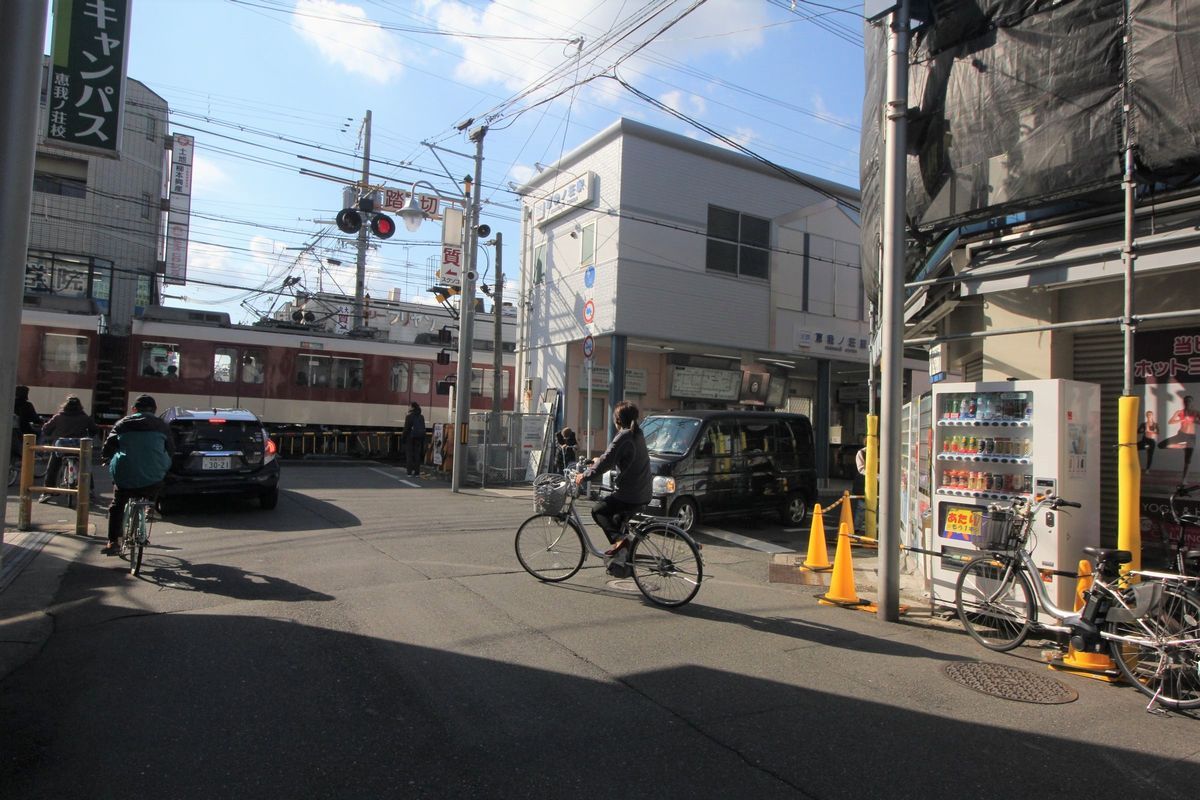 大津神社の参道 恵我ノ荘駅ぶらり 羽曳野市 島泉 エナガ先生の講義メモ