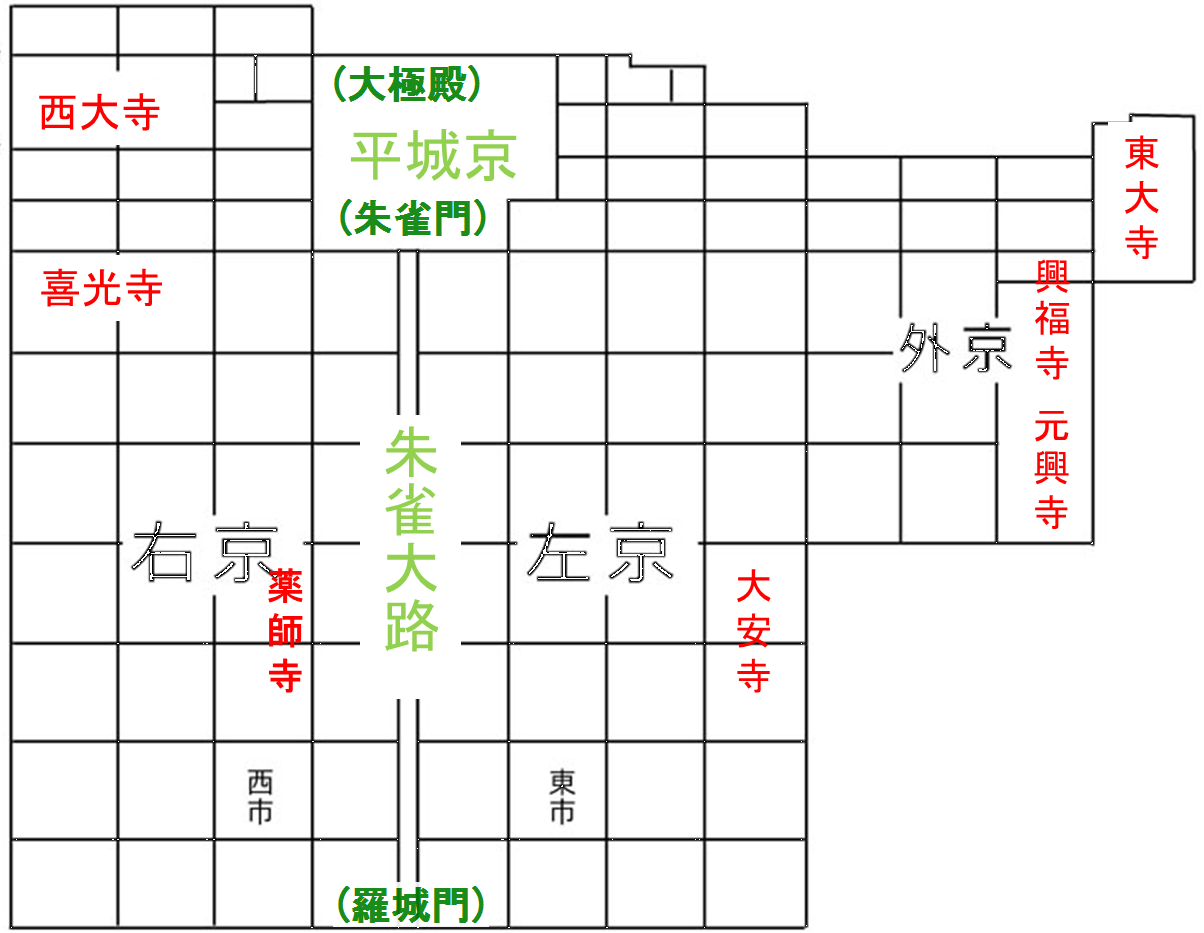 「平城京」の画像検索結果"