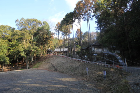 登弥神社の社叢