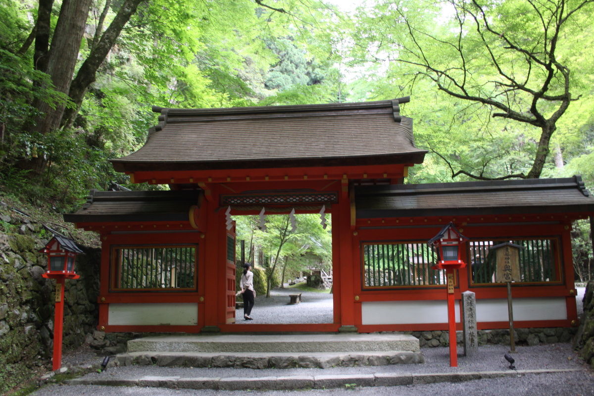 貴船神社の参道②奥宮（左京区・鞍馬貴船町） : エナガ先生の