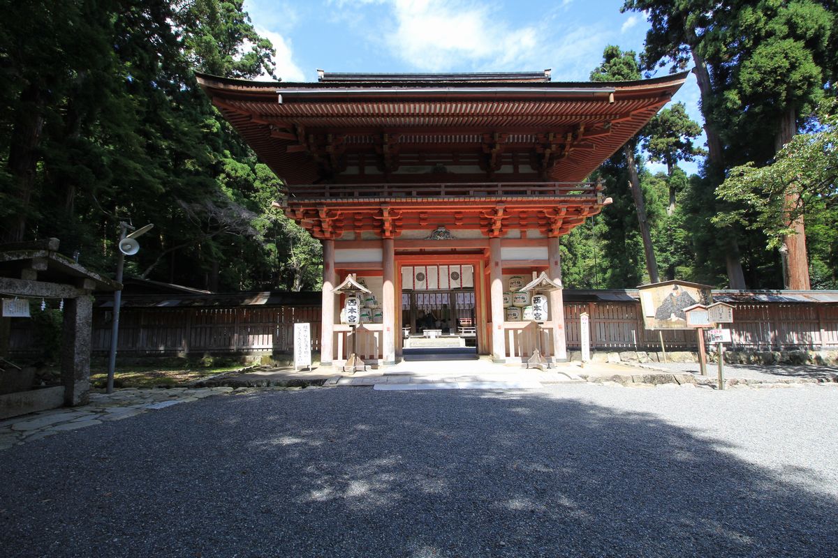 日本の神社 高穴穂神社の参道⑲日吉大社・西本宮（大津市・坂本） : エナガ先生の