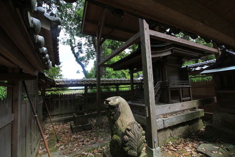 弘計皇子神社の本殿