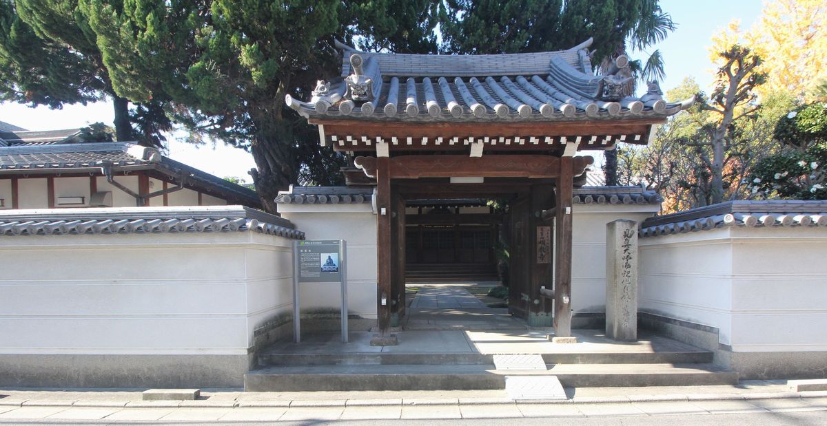 大津神社の参道 長尾街道 島泉 羽曳野市 エナガ先生の講義メモ