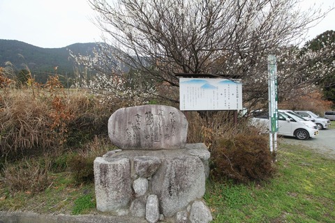 万葉歌碑(橋下院)