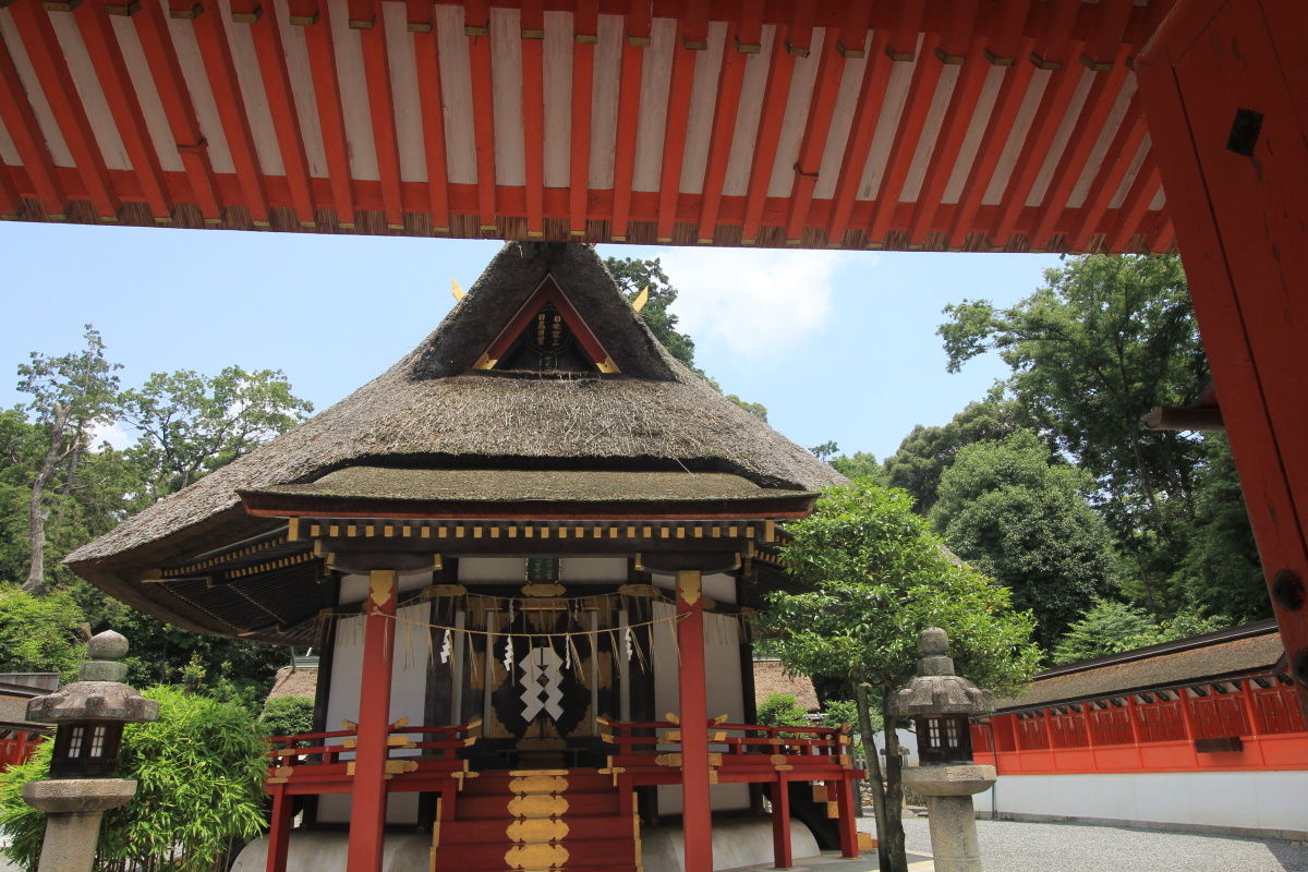 吉田神社の境内 斎場所大元宮 神楽岡社 吉田神楽岡町 エナガ先生の講義メモ