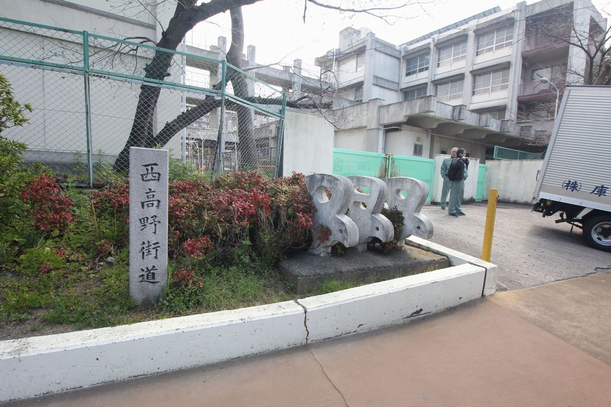 百舌鳥八幡宮の参道 西高野街道 中百舌鳥 堺市 北区 エナガ先生の講義メモ