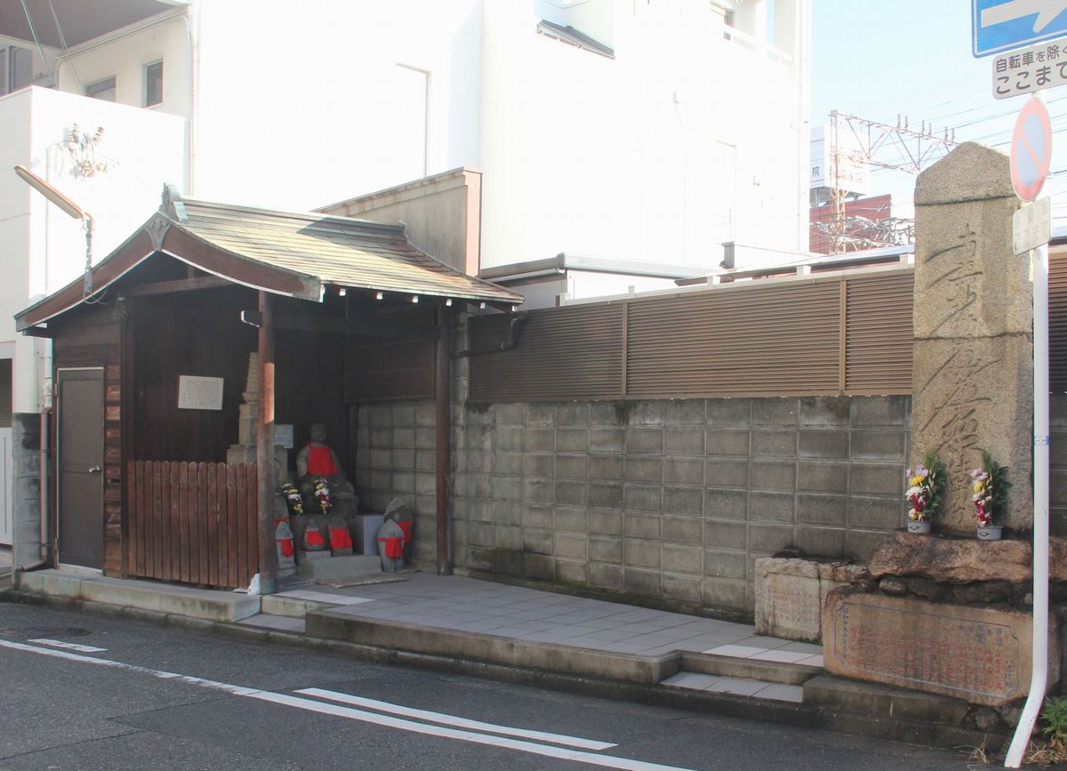 方違神社の参道 竹内街道 榎元町 向陵町 堺区 エナガ先生の講義メモ