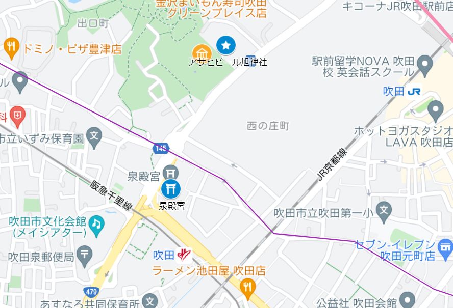 垂水神社の参道 泉殿宮 吹田市 西の庄町 エナガ先生の講義メモ