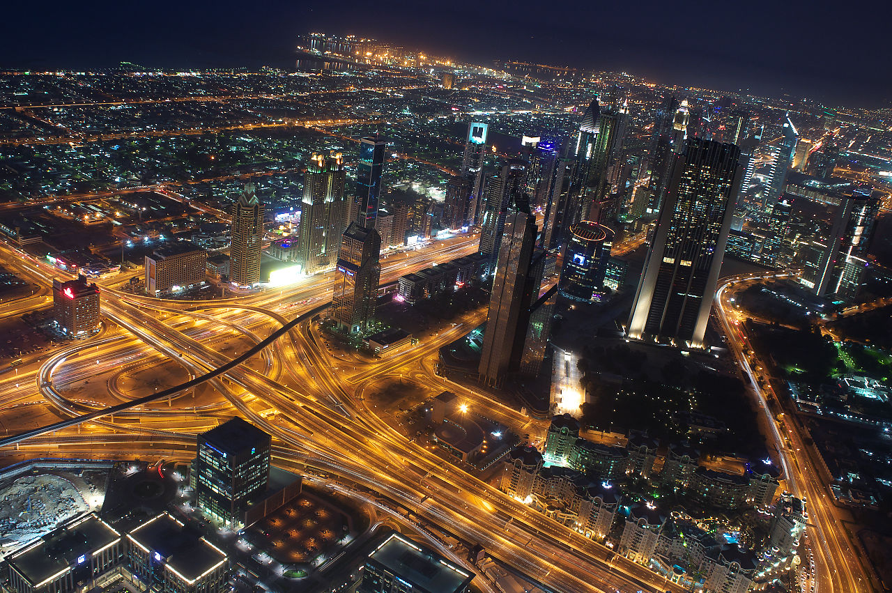 ドバイのおすすめ夜景スポット ブルジュ ハリファの展望台からドバイの夜景を満喫する 旅と夜景とゆるライフ