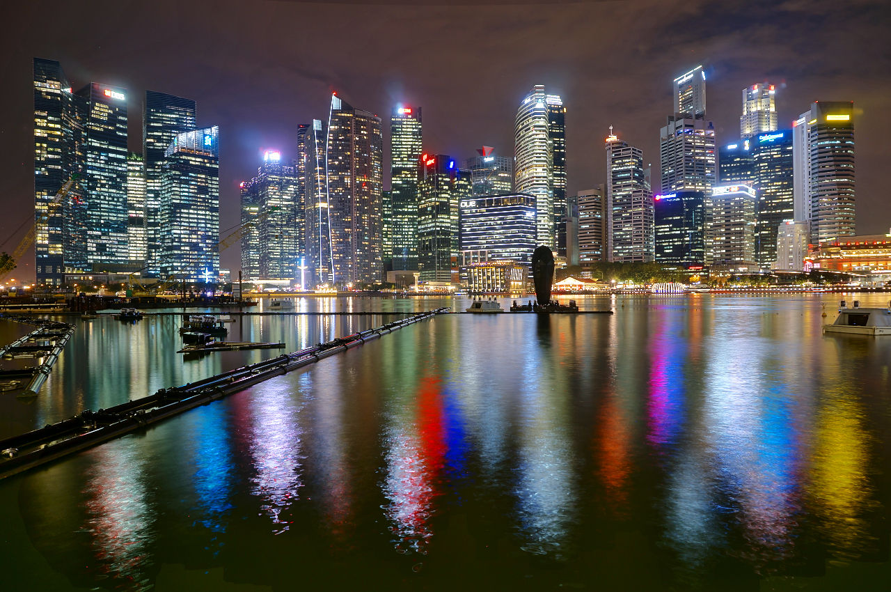 シンガポールのおすすめ夜景 マリーナ ベイ サンズの周辺から 旅と夜景とゆるライフ