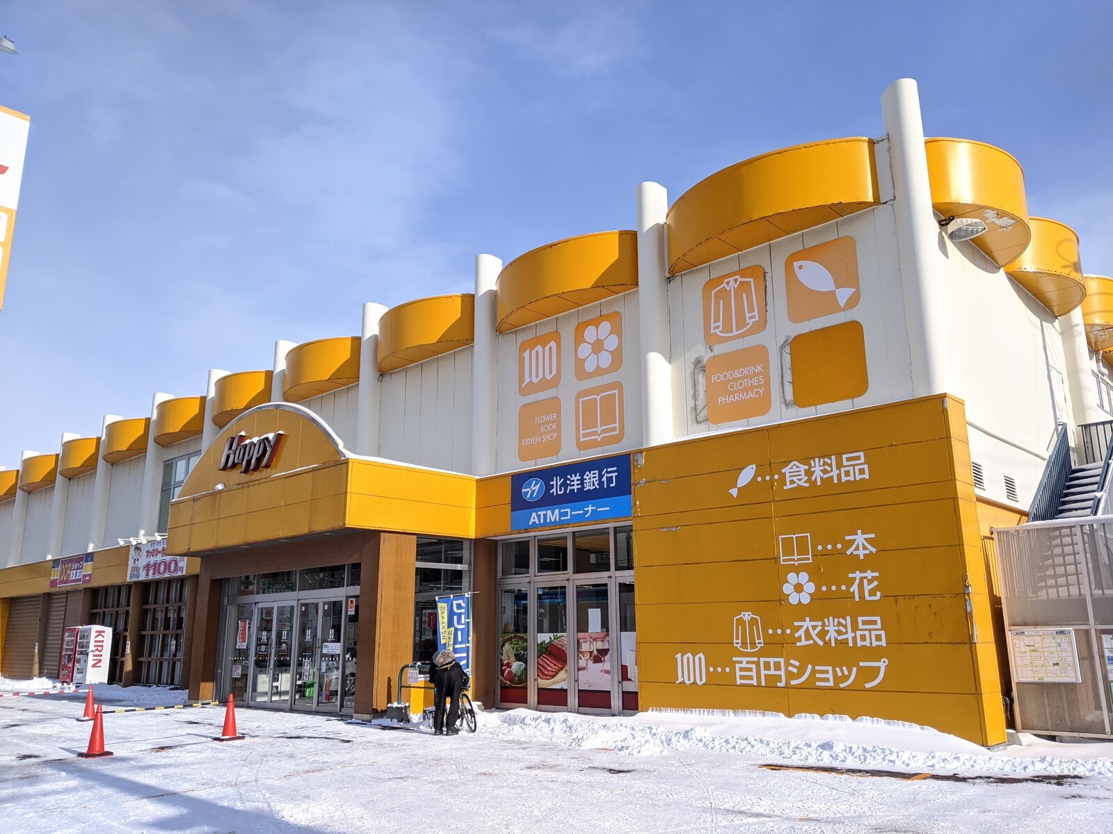 ショッピングセンターハッピー スーパーエース北30条店 ラッキー衣料館北30条店 まるせん北30条店 訪問記