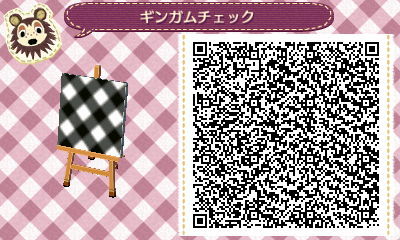 マイデザイン 斜めギンガムチェックの壁紙2 どうぶつの森 マイデザイン工房ソレイユ