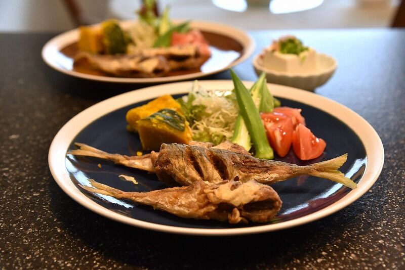 小アジのから揚げ My Dining おうちごはん 久留米料理教室