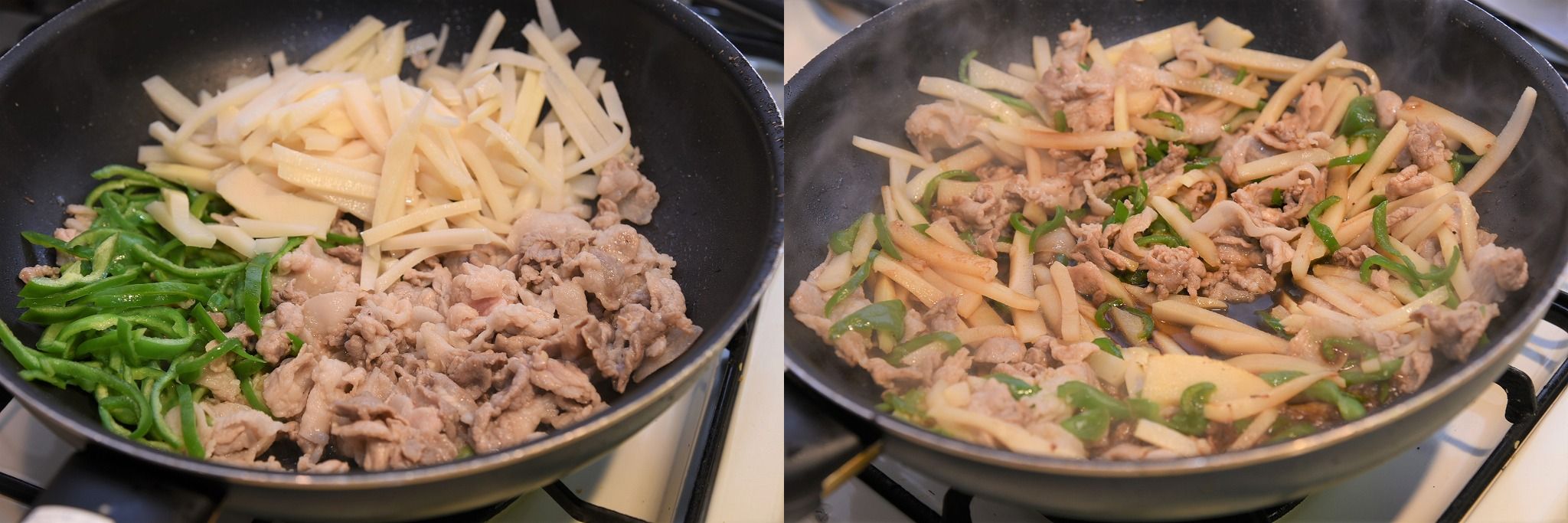 豚こまチンジャオロースー My Dining おうちごはん 久留米料理教室 豚こまチンジャオロースー My Dining おうちごはん 久留米料理教室
