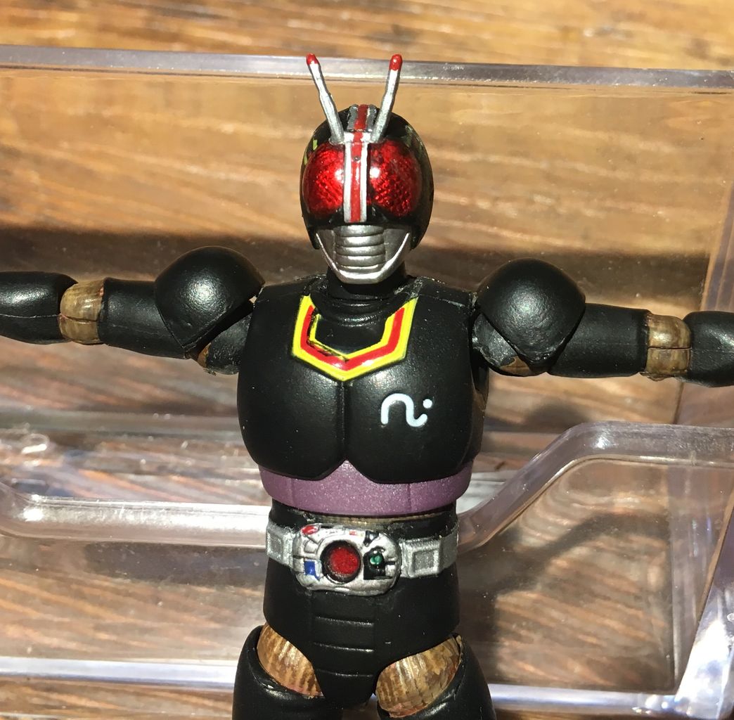 Shodo 仮面ライダーブラック プチ改造 たぬき工房 Shodo 仮面ライダーブラック プチ改造 たぬき工房