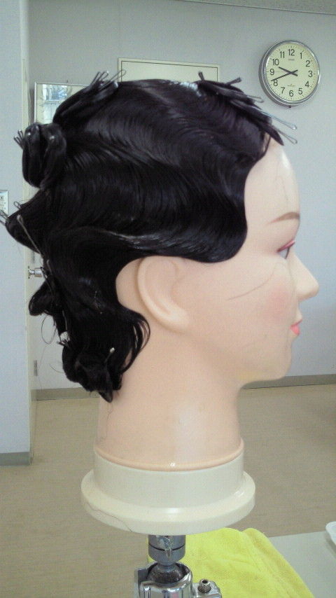 美容師国家試験 練習 オールウェーブ レイヤーカット さっちゃんの投資ブログ