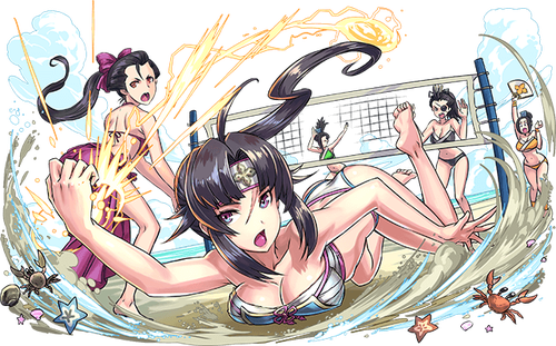 パズドラ 水着ぎん千代のイラストに対する反応まとめ パズドラッター