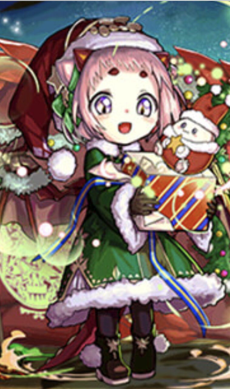 肩車してあげたい クリスマスポロネのイラストが可愛いと話題に パズドラ 肩車してあげたい クリスマスポロネのイラストが可愛いと話題に パズドラ
