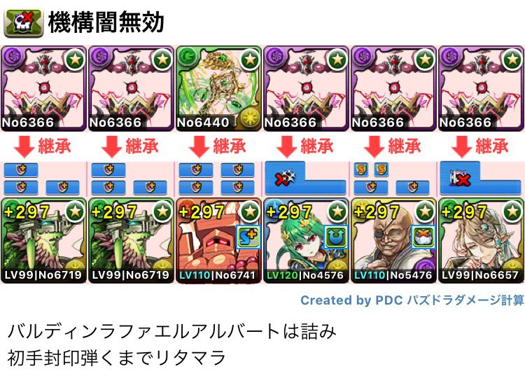 パズドラ ガチャ限なしジュロンドptで機構城の絶対者クリア報告 よくこんなん思いつくなｗｗｗｗｗ