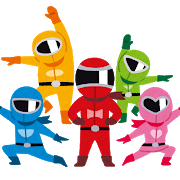 sentai_ranger_5colors