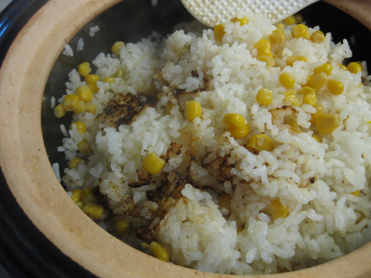 コーン缶で作る とうもろこしの炊き込みご飯 手仕事が好きな事務員の日々のくらし コーン缶で作る とうもろこしの炊き込みご飯 手仕事が好きな事務員の日々のくらし