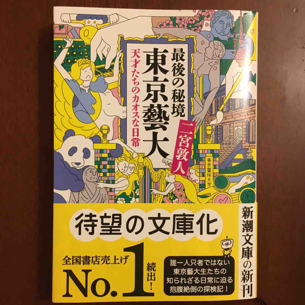 最後の秘境 東京藝大 天才たちのカオスな日常 を読みました 手仕事が好きな事務員の日々のくらし