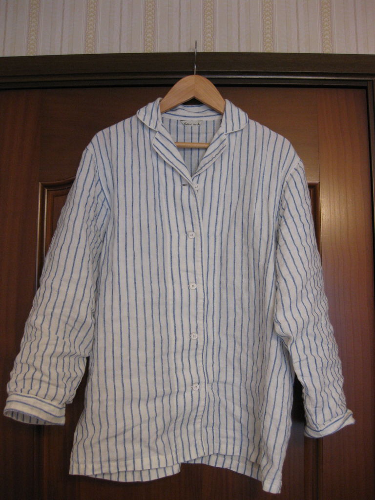 Kotori works コトリワークス リネン パジャマ 麻 ホワイト L｜