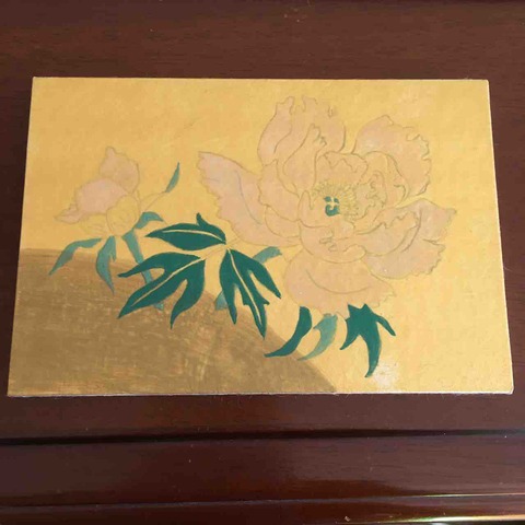 自作の岩彩画です！ 自作の岩彩画です！