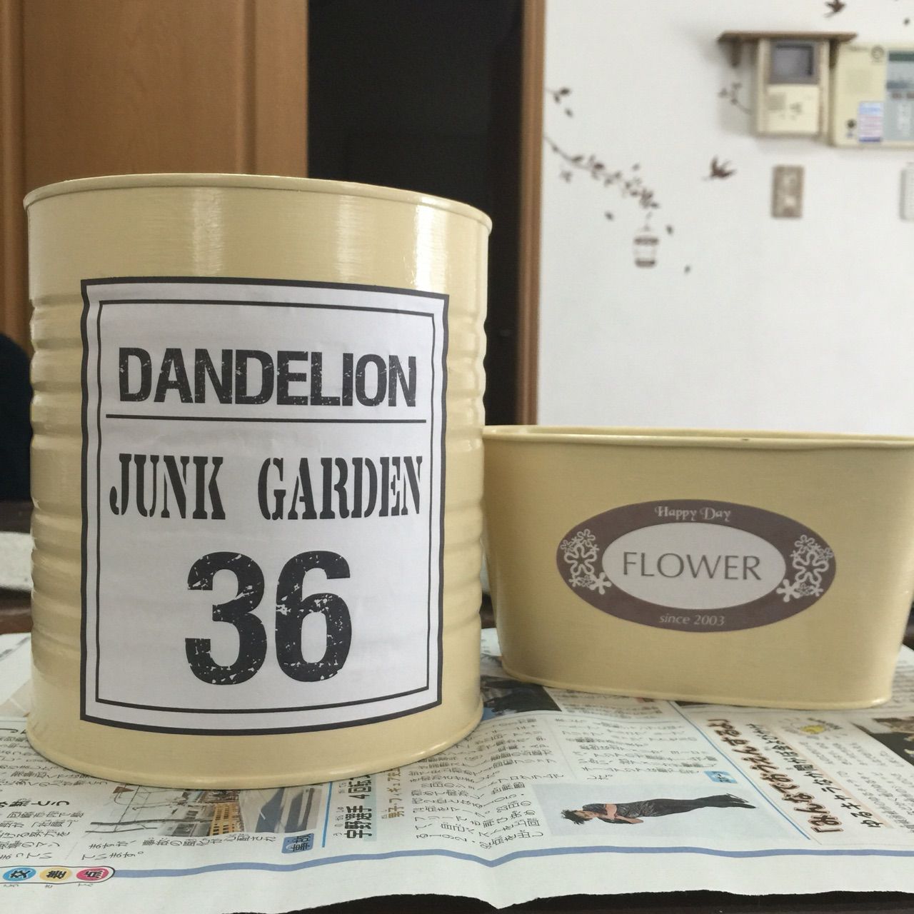 お手軽エイジング加工！リメイク缶の作り方 : myon Blog