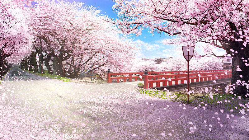 さくら、咲きました。』背景が色々とすごい!! 早速舞台が特定される