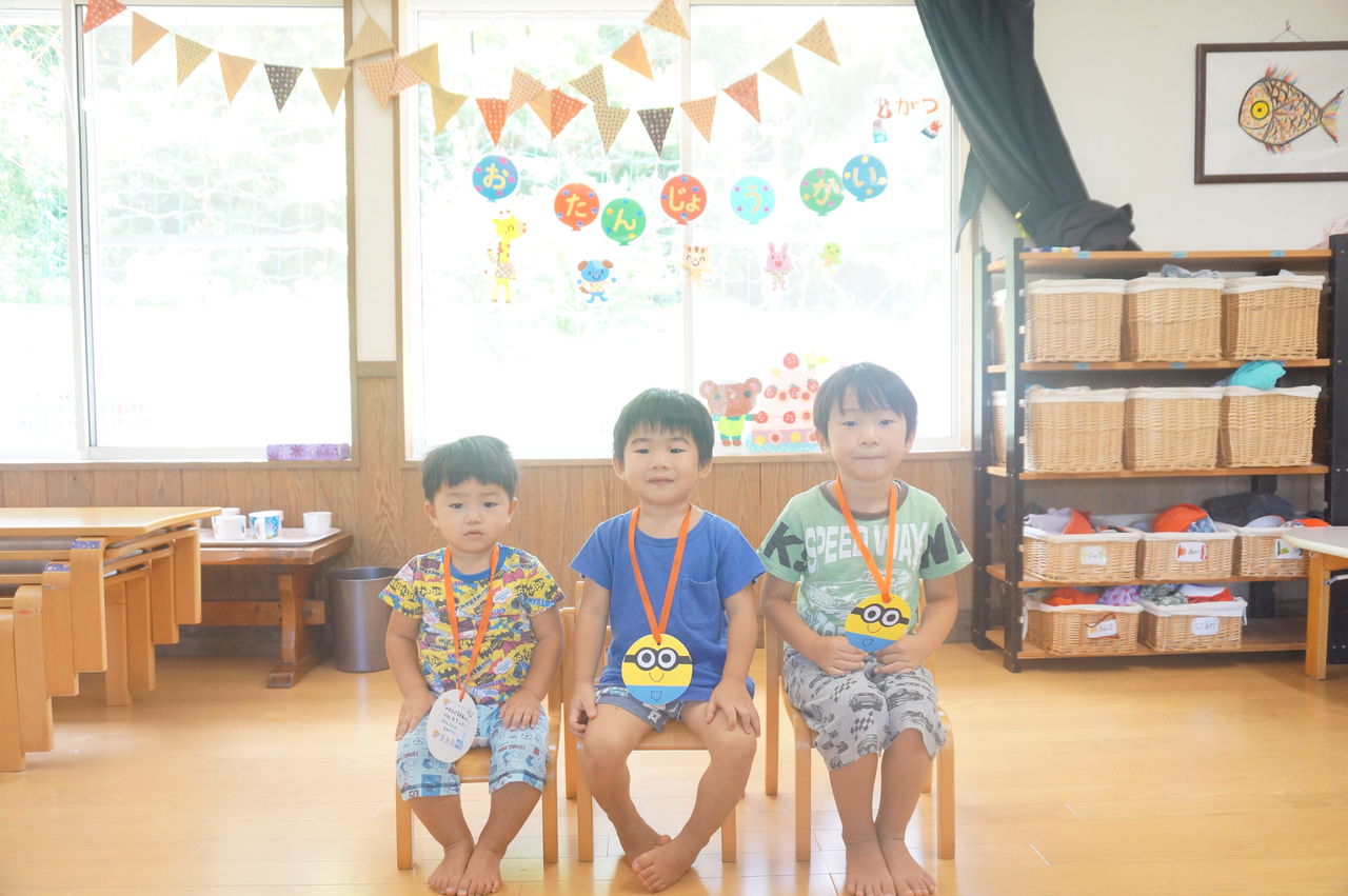 8月のお誕生日会 にこにこだより 8月のお誕生日会 にこにこだより