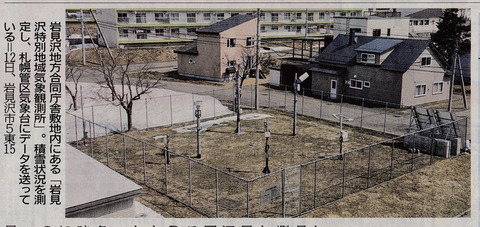 20210413_道新_岩見沢気象観測所