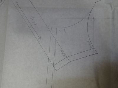 サイズ変更して型紙作り ゆうゆうの着物リメイク サイズ変更して型紙作り ゆうゆうの着物リメイク