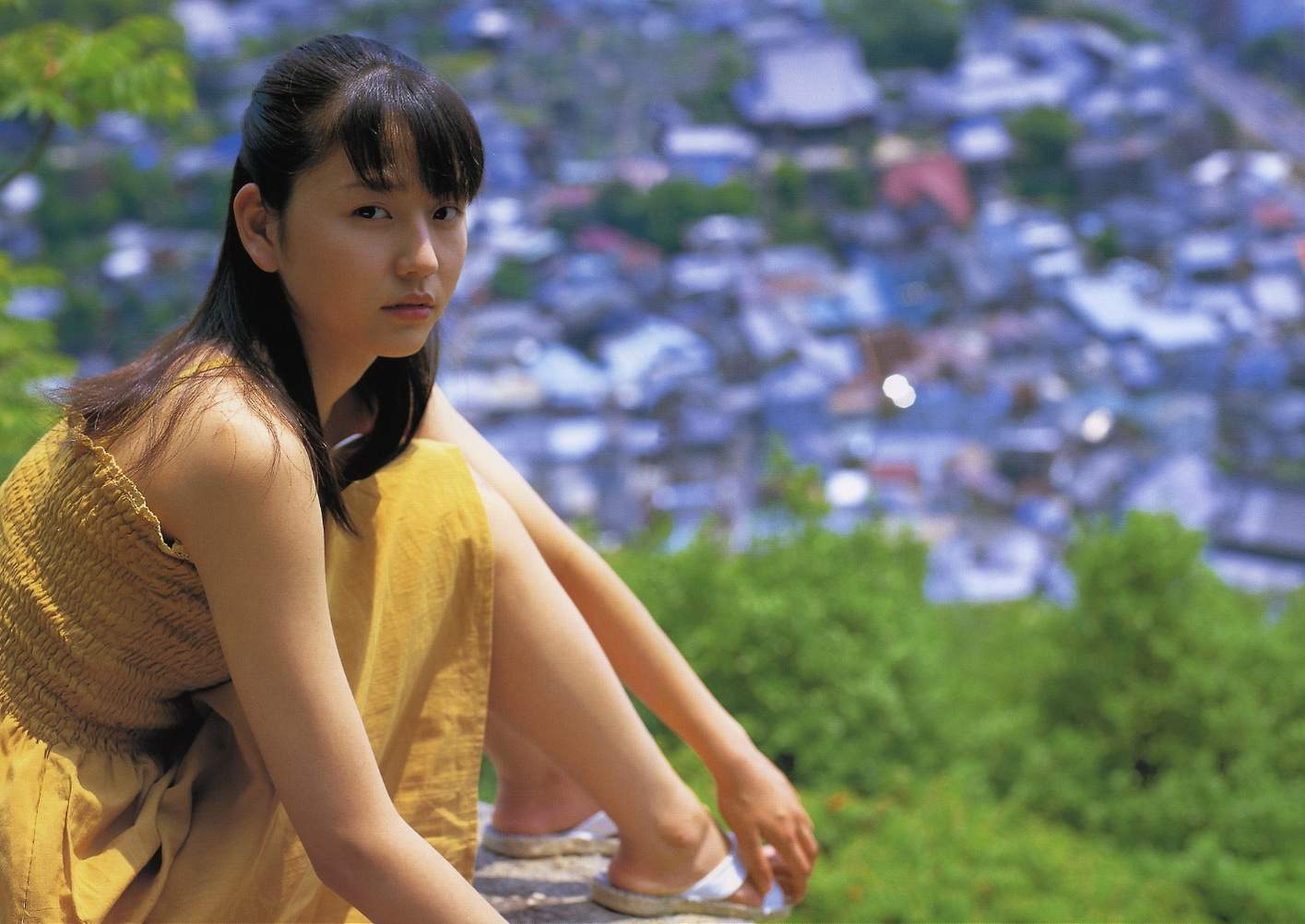 写真集 少女伝説 より 透明感あふれる長澤まさみ あげてけ