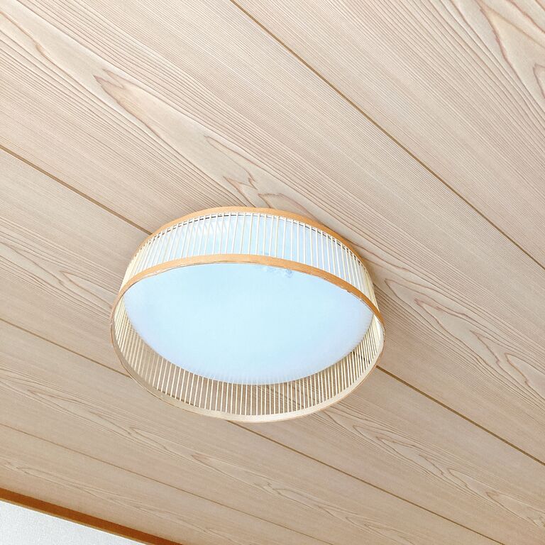 シーリングライトを100均でリメイクしてみた【作り方】 : よよよ