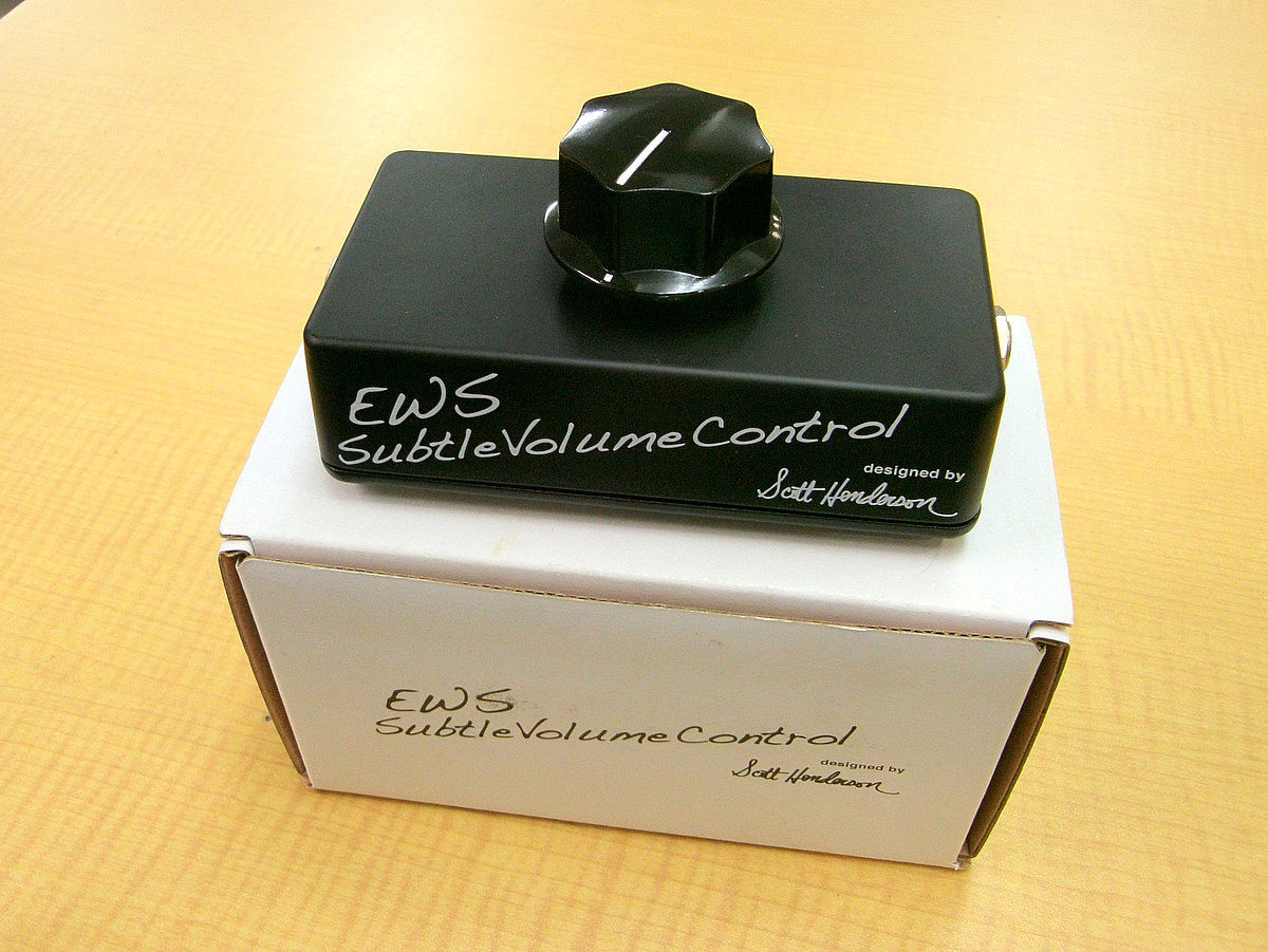 E.W.S. Subtle Volume Control Wiring Inside (EWS) : My Things