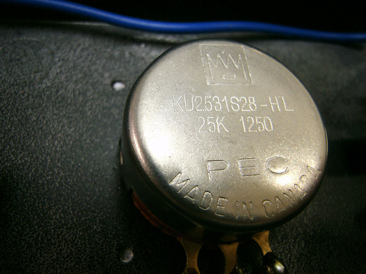 E.W.S. Subtle Volume Control Wiring Inside (EWS) : My Things