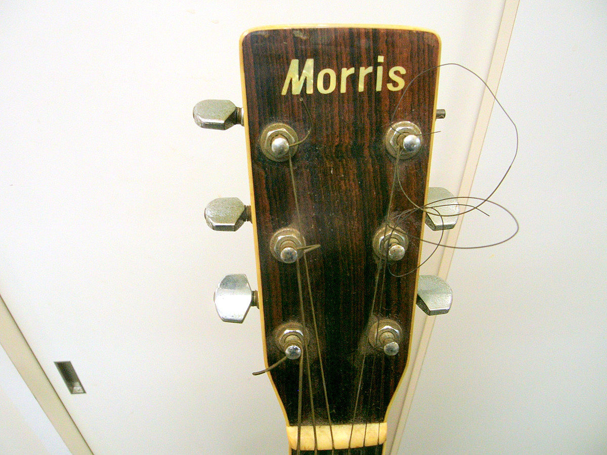 My Things:Morris W-30 （モーリス アコギ レストア日記 #1） - livedoor Blog（ブログ）