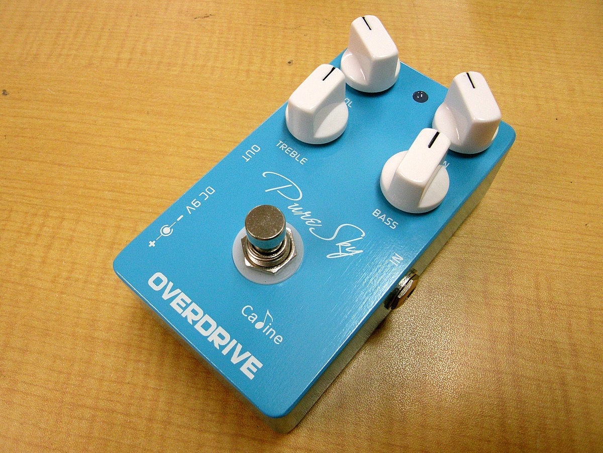 [Timmyクローン] Caline Pure Skyオーバードライブ STOMP BOX STEALS: OVERDRIVE- CALINE Pure Sky a clone of a