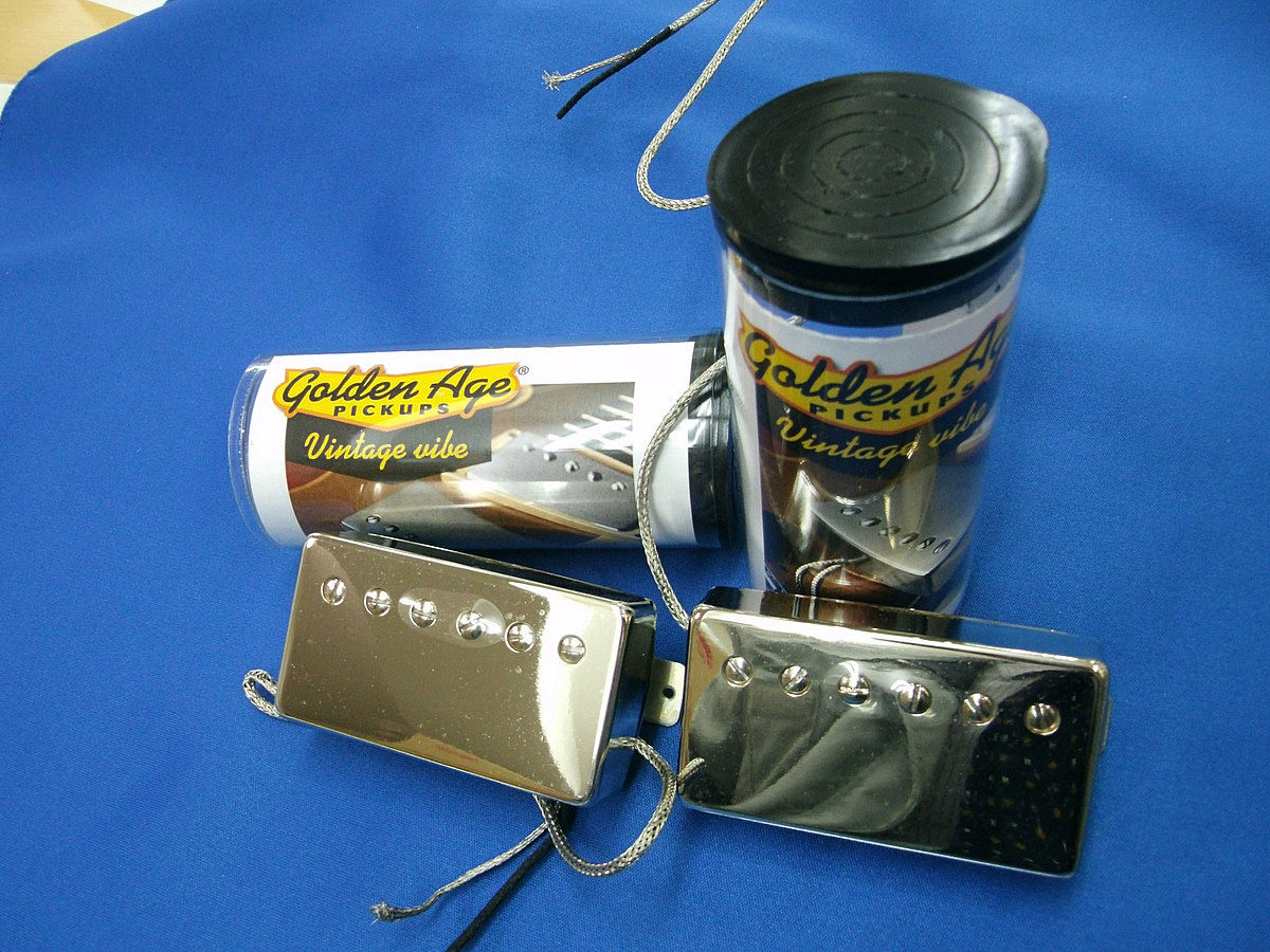 Stewmac - Golden Age Parsons Street Humbuckers （レスポール改造 