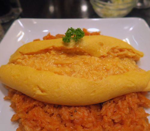 タンポポオムライスの正しい食べ方 たいめいけん 日本橋 自己ベスト更新中