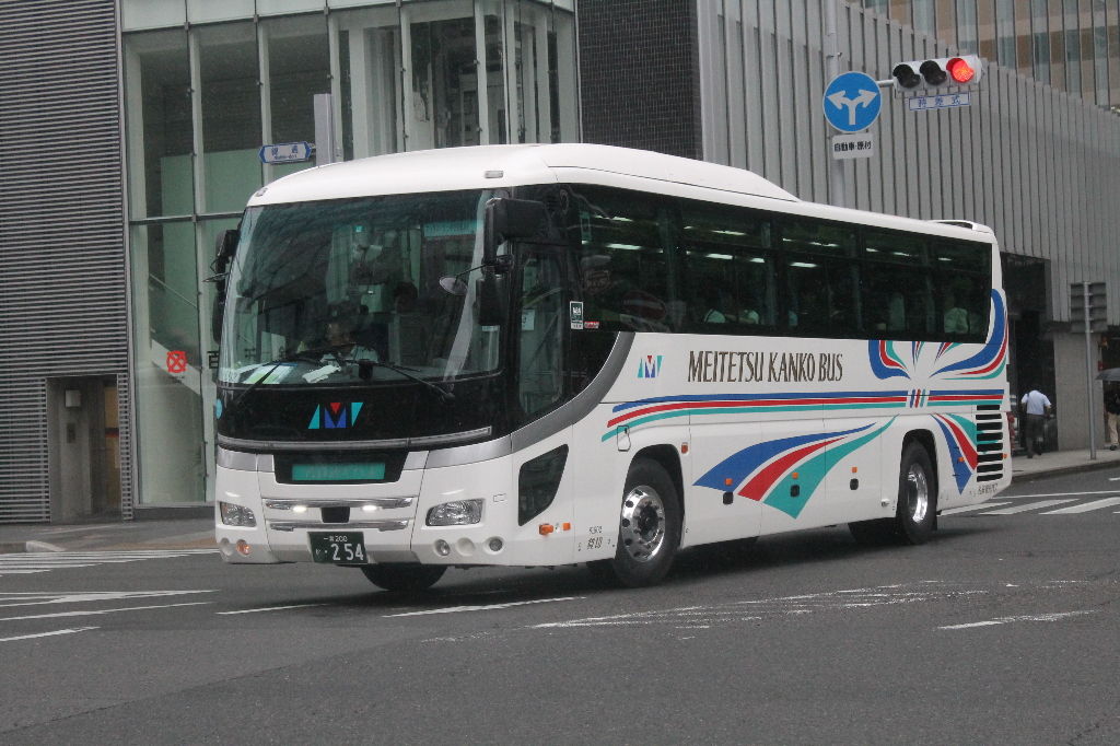 名鉄観光バス 254 Myu Skyのバス撮影記録part2