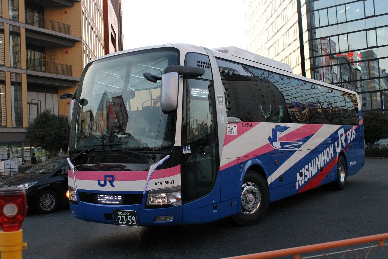 西日本jrバス 2359 Myu Skyのバス撮影記録part2
